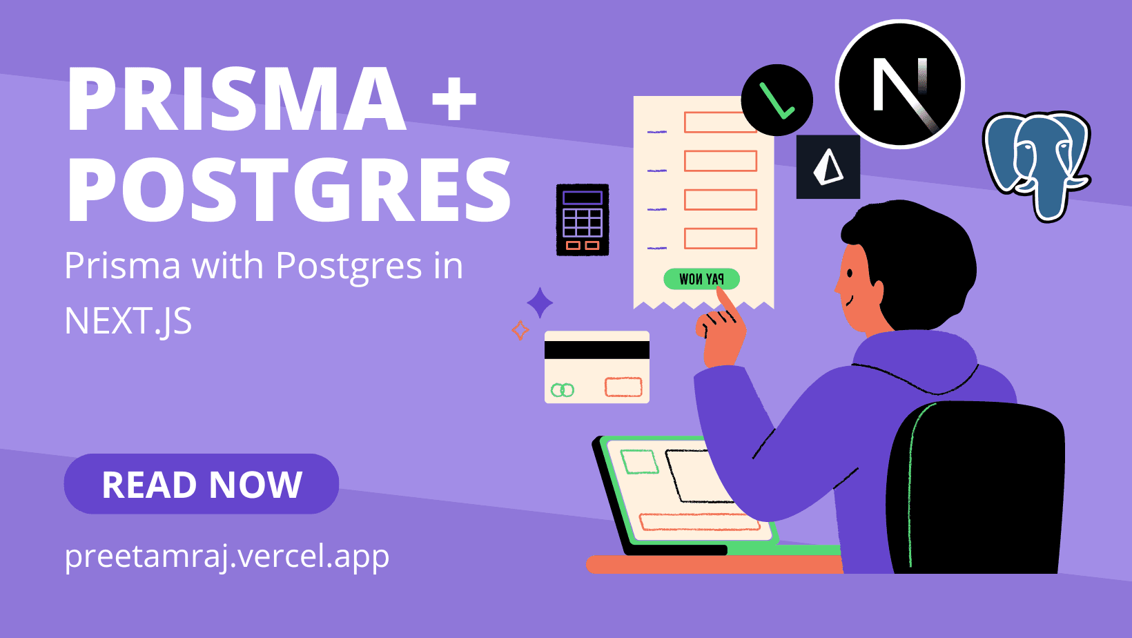 Prisma with Postgres in NEXT.JS